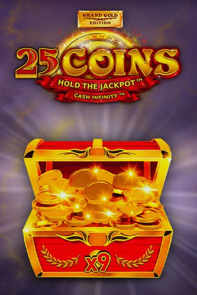 25 Coins Grand Gold Edition – Slot bei Betwest Casino