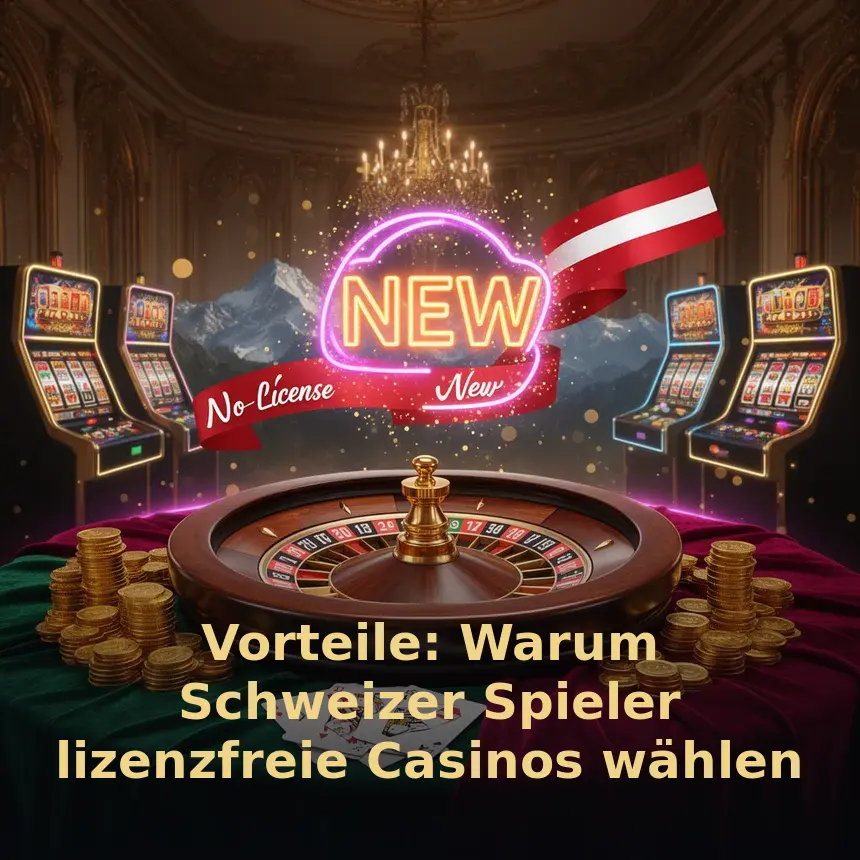 Vorteile: Warum Schweizer Spieler lizenzfreie Casinos wählen