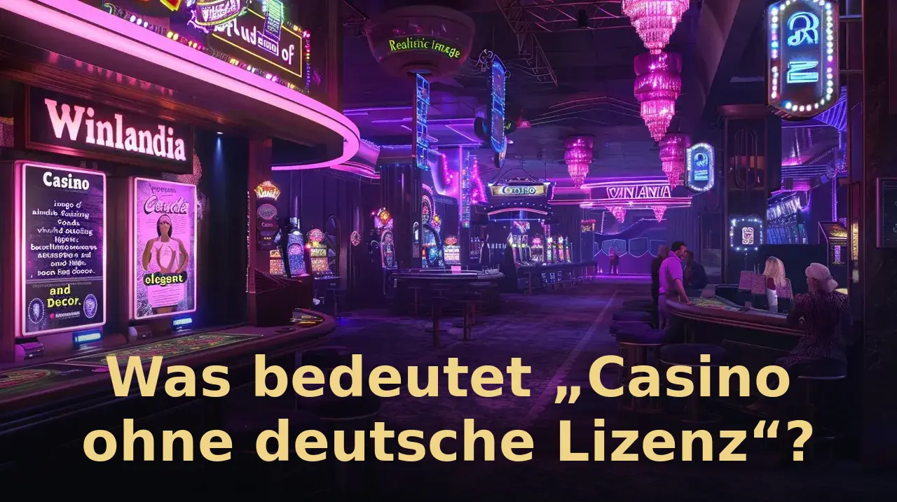 Was bedeutet „Casino ohne deutsche Lizenz“?